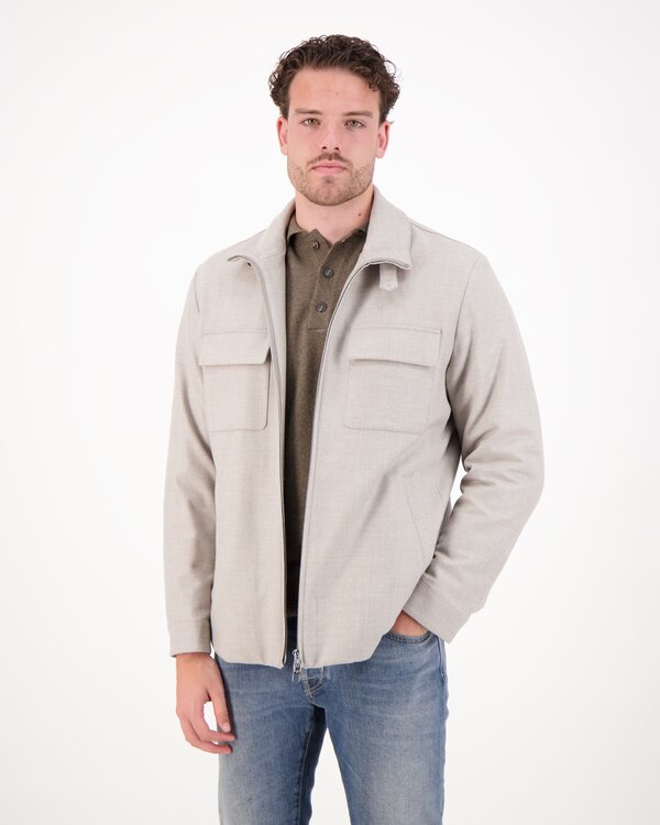 Wool Jacket Beige