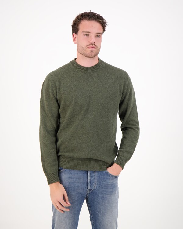 Crewneck Knitwear Sweater Militare