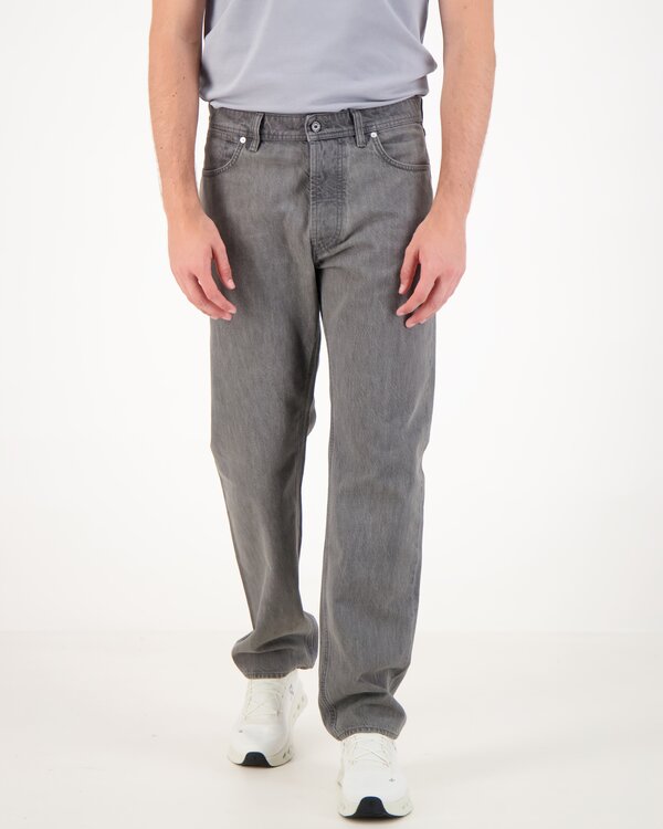 J100005 Indigo Denim Rinsed Organic Jeans Light Grau