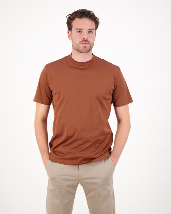 Interlock Supima T-Shirt Coffee