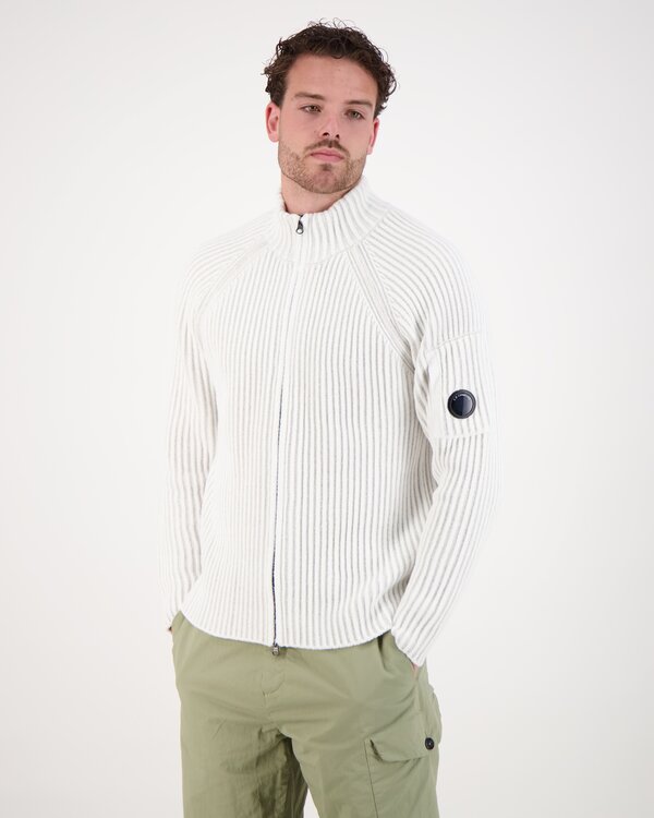 Knit Cardigan White
