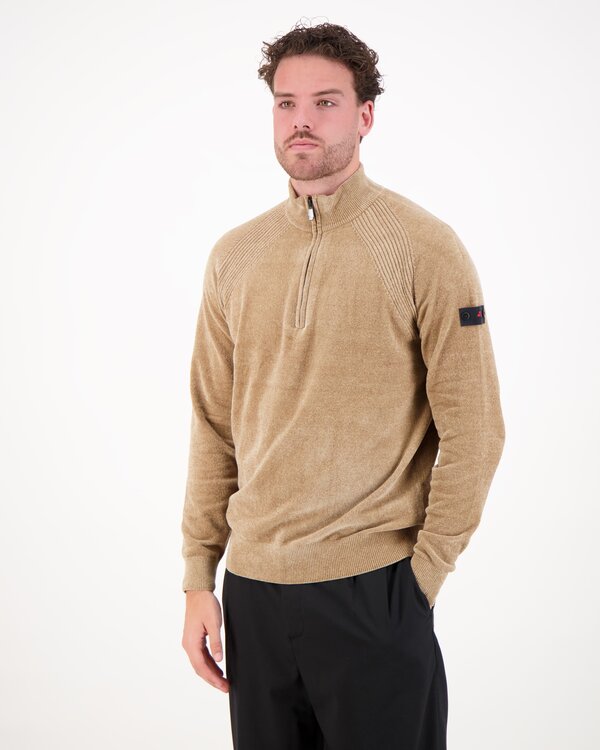 Crivelli Half-Zip Camel