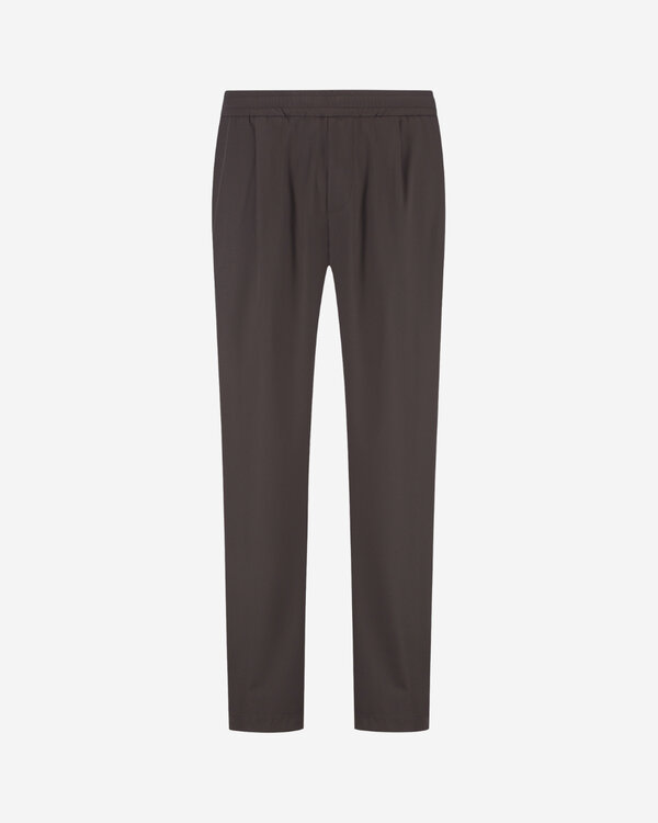 Hunter Tech Stretch Pleated Comfort Trousers Brown