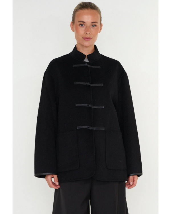 Nia Wool Jacket Black