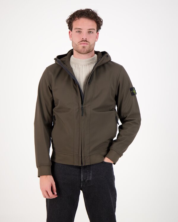 Q100004 Soft Shell R E.Dye Technology Jacket Licht Grijs
