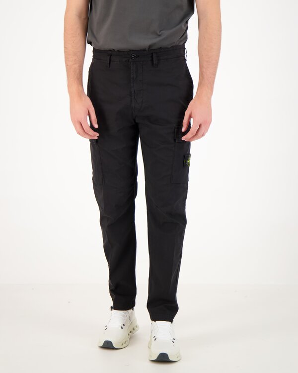3100032 Stretch Organic Cotton Twill Jeans Black