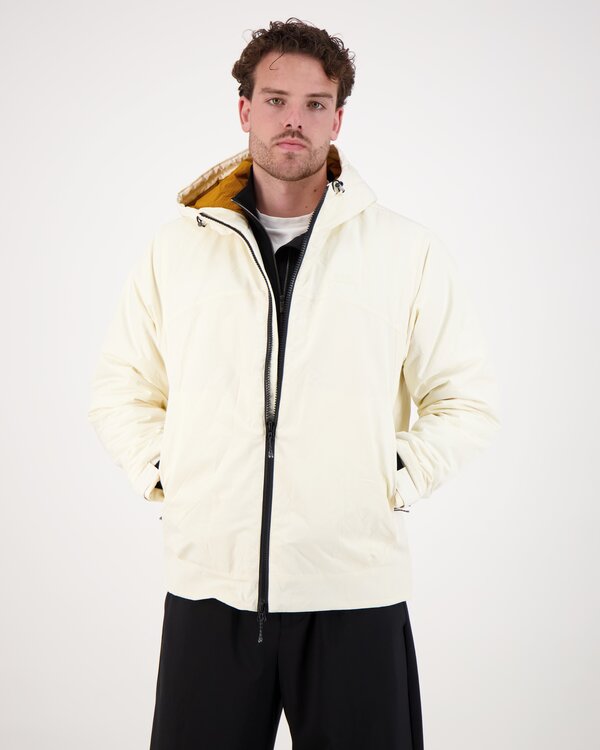 Albany Hooded Jacket Offwhite