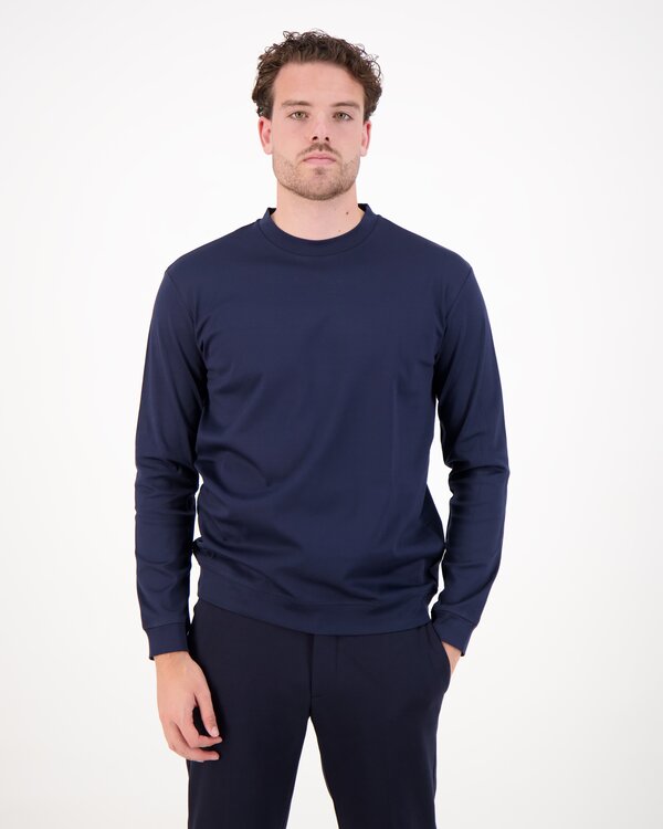 Heavy Supima Sweater Marine