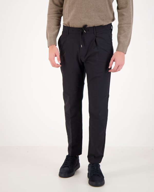 Technical Stretch Fabric Hose Blau