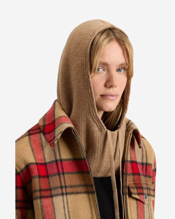 Fine Merinos Balaclava Gold-Khaki