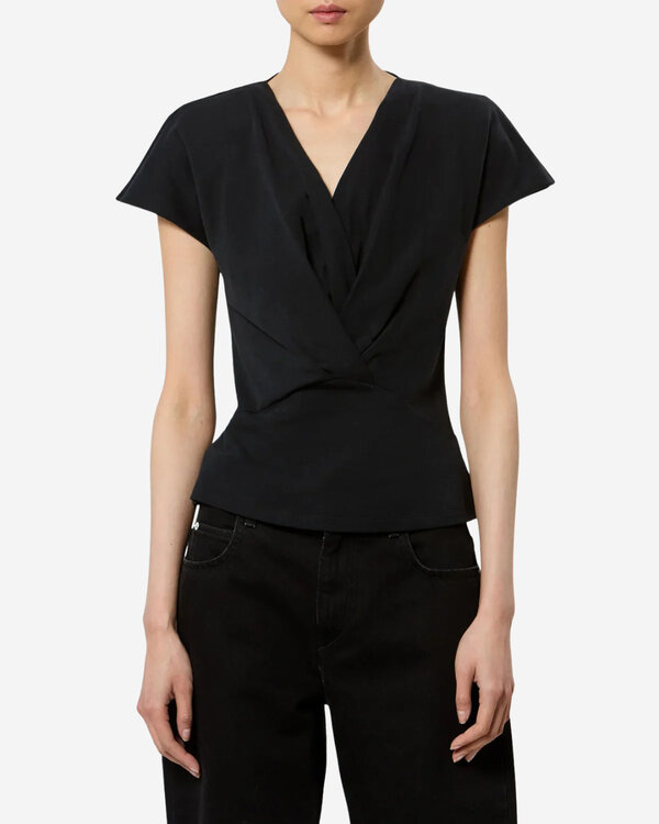 Nadrine Top Zwart