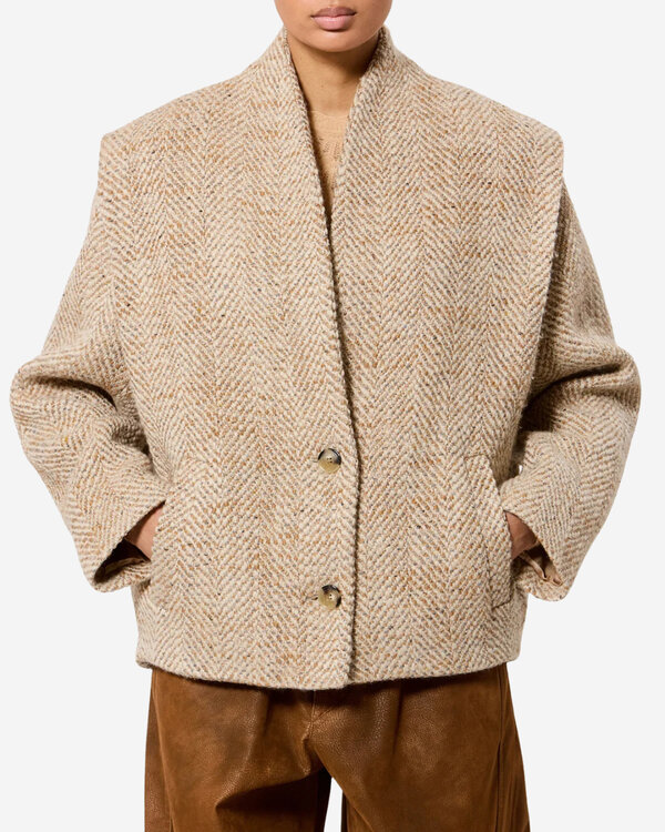 Drogo Jacke Beige