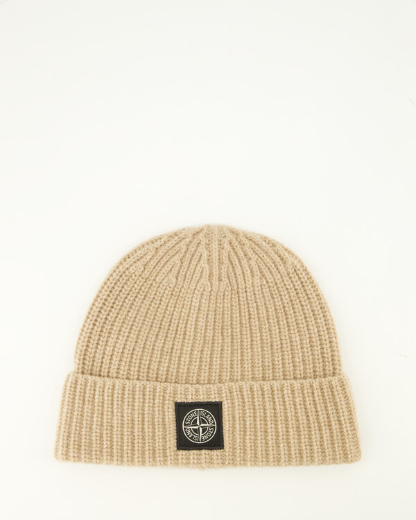 N100012 Light Rws Geelong Wool Beannie Ecru