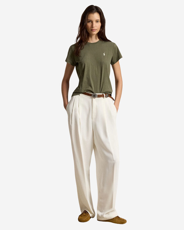 Knit T Shirt Olive