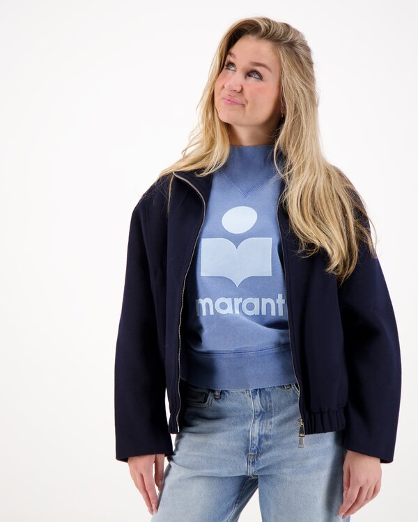 Mary Wool Jacket Marine
