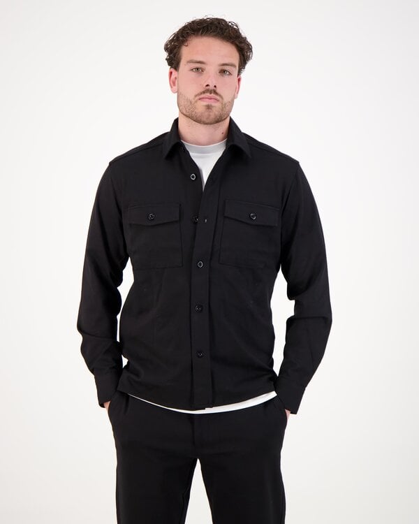 Midtown Overshirt Zwart