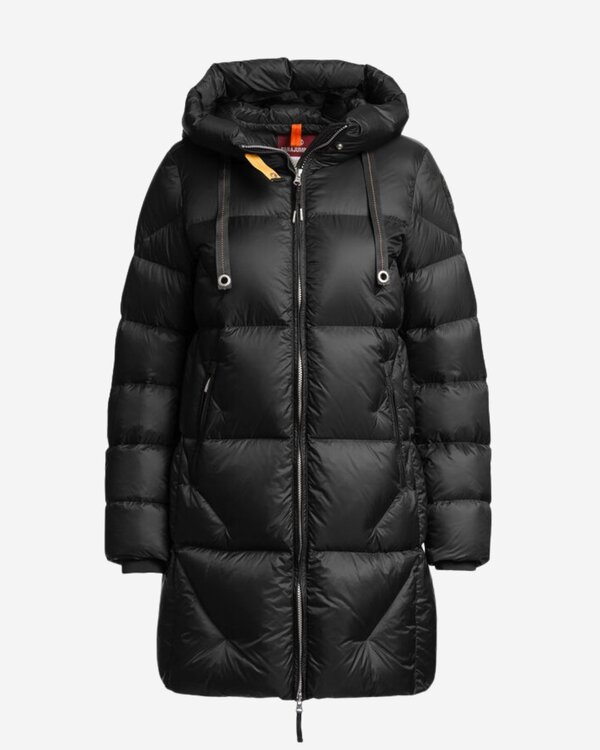 Janet Hooded Down Jacke Schwarz