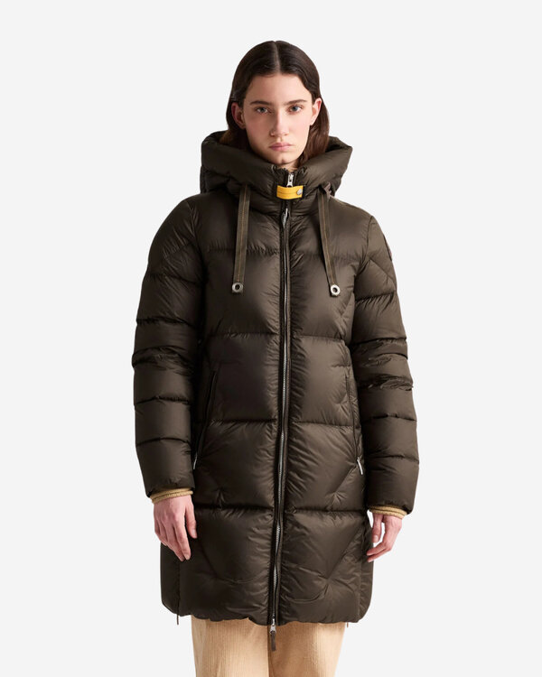 Janet Hooded Down Jacket Bronze