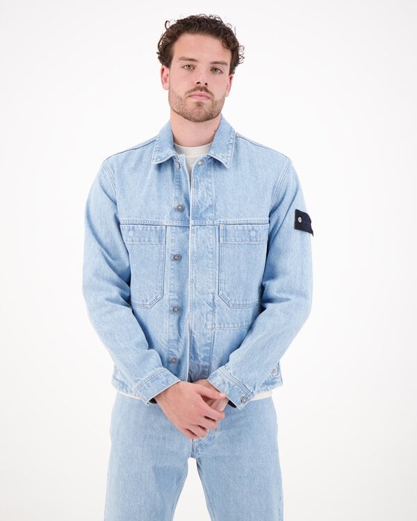 4100006 Indigo Denim Jacke Hellblau