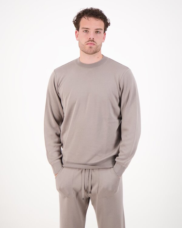 Royal Merino Crewneck Fango