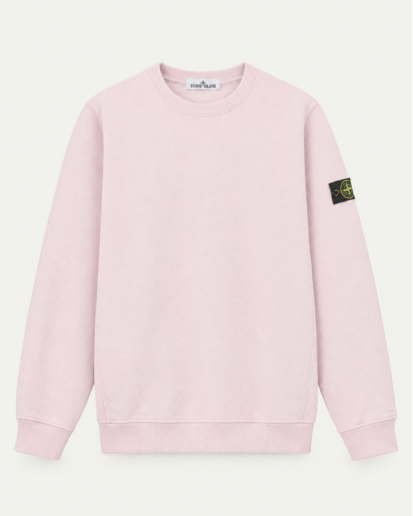 6100001 Brushed Organic Cotton Fleece Pullover Rosa