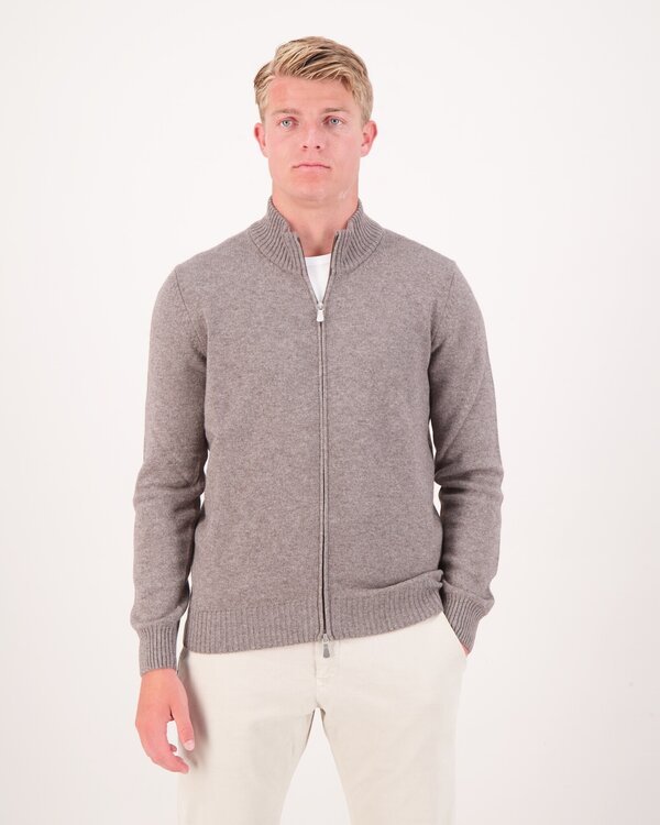 Strickweste Taupe