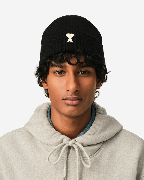 Ecru Logo ADC Beanie Schwarz