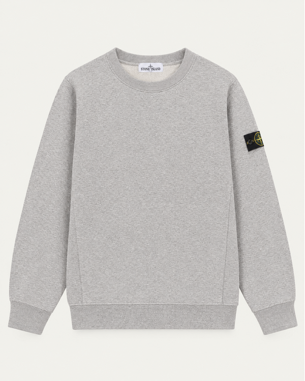 6100002 Organic Cotton Fleece Sweatshirt Grey