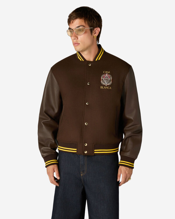 Wool Varisty Jacket Bruin