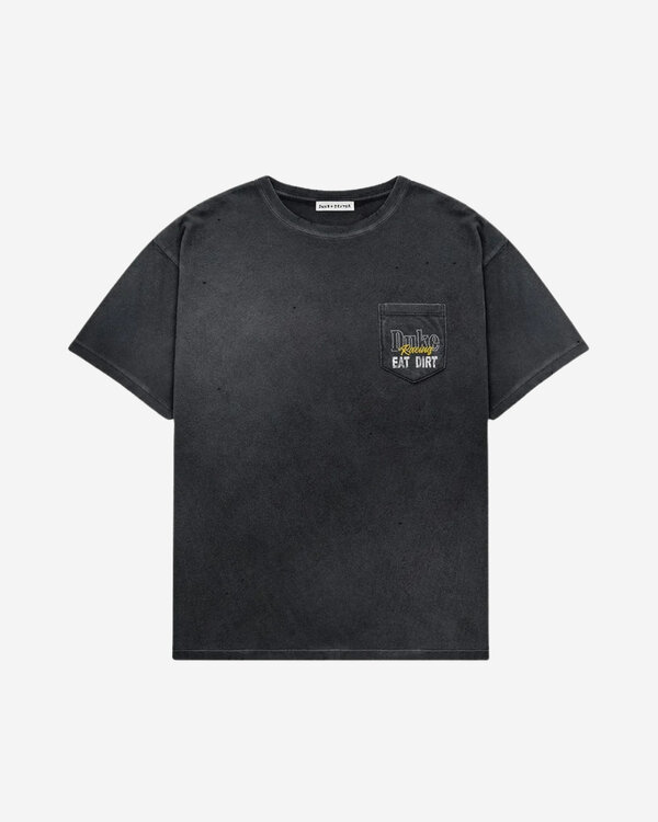 Duke Dexter DR4 Eat Dirt Pocket T-Shirt Washed Zwart DR4 Eat Dirt Pocket T-Shirt Washed Zwart