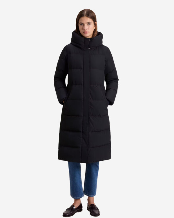 Madison Long Coat Zwart