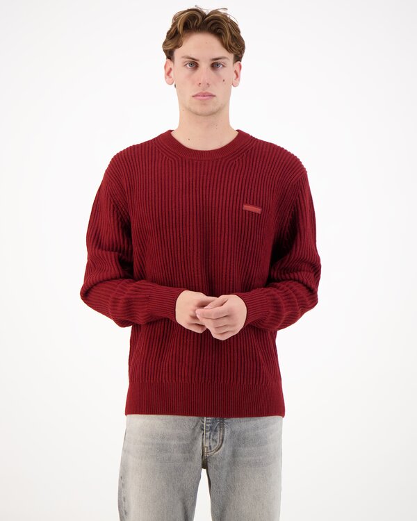 Knitted Crewneck Burgundy