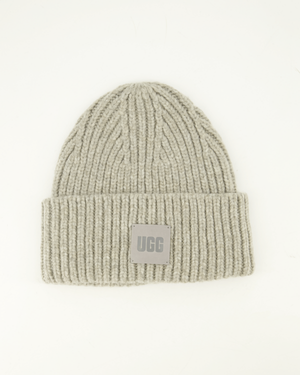 Chuncky Rib Beanie Grau
