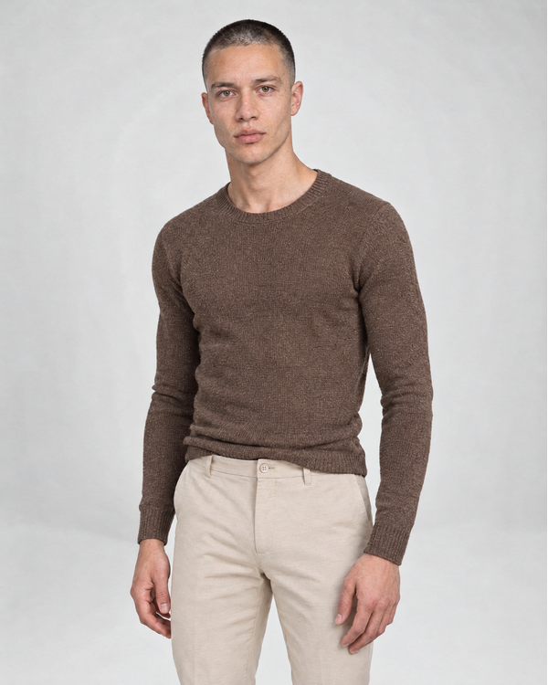 Crew L/Slv Sweater Bruin