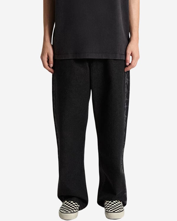 A.O.D. Denim Hose Schwarz