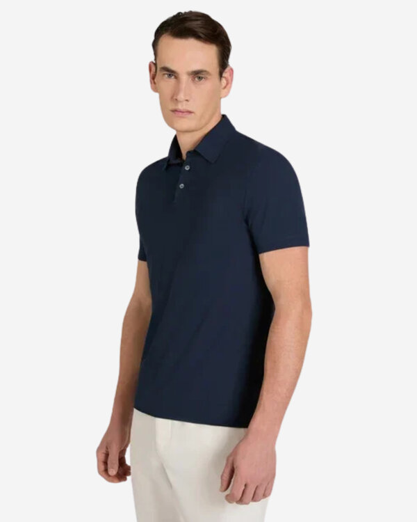 Mens Polo Shirt Marine