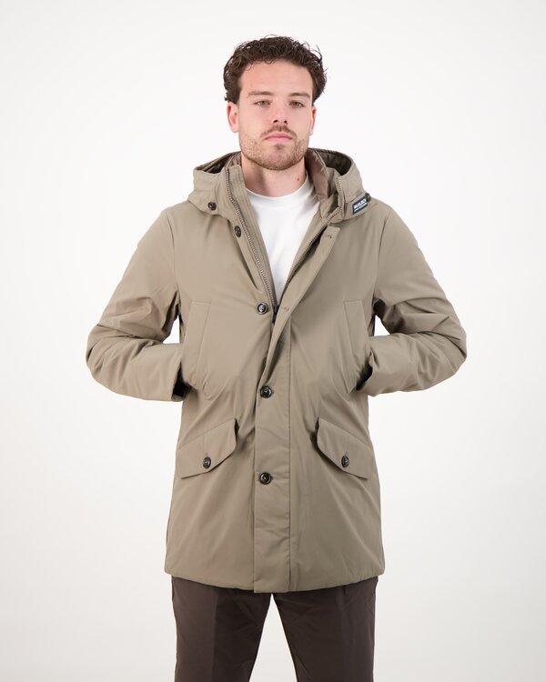 Stretch Parka Taupe