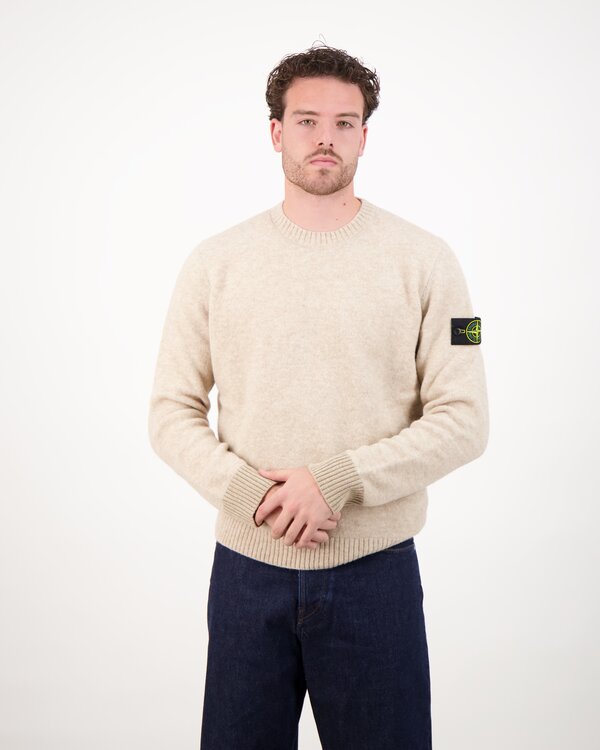 5100050 Baby Alpaca Sweater Ecru