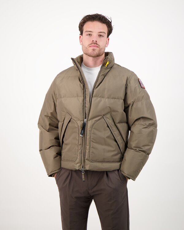 Warmhali Short Jacke Beige