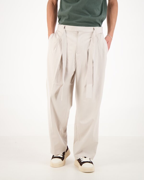 Smart Barrel Trouser Stone
