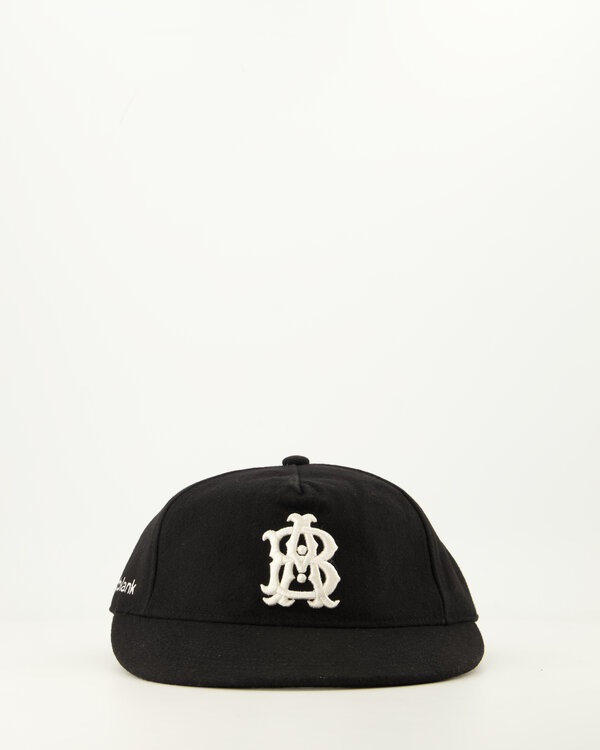 Monogram Cap Black