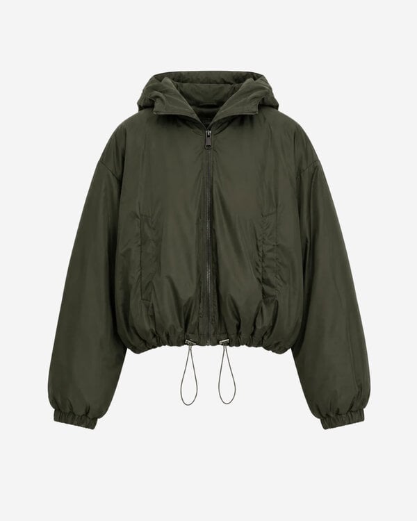 Robyn Nylon Jacket Army