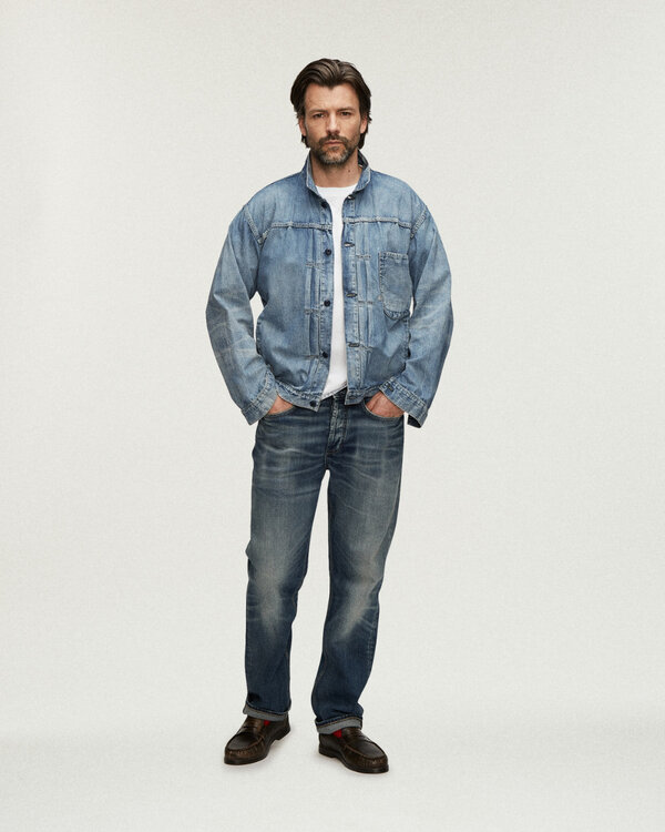 Denham Ridge Travis Jeans Blauw Ridge Travis Jeans Blauw