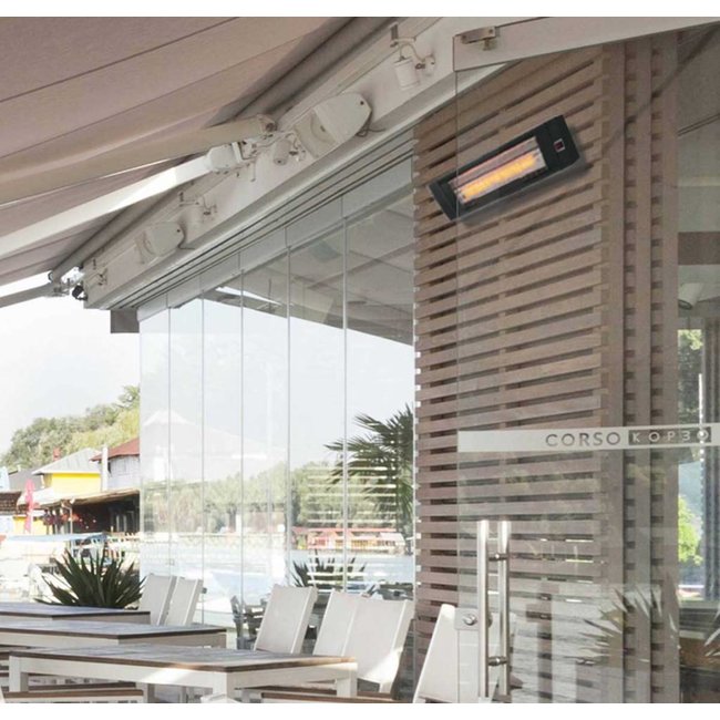 Herschel Colorado 2500R - Terrasverwarmer met afstandsbediening