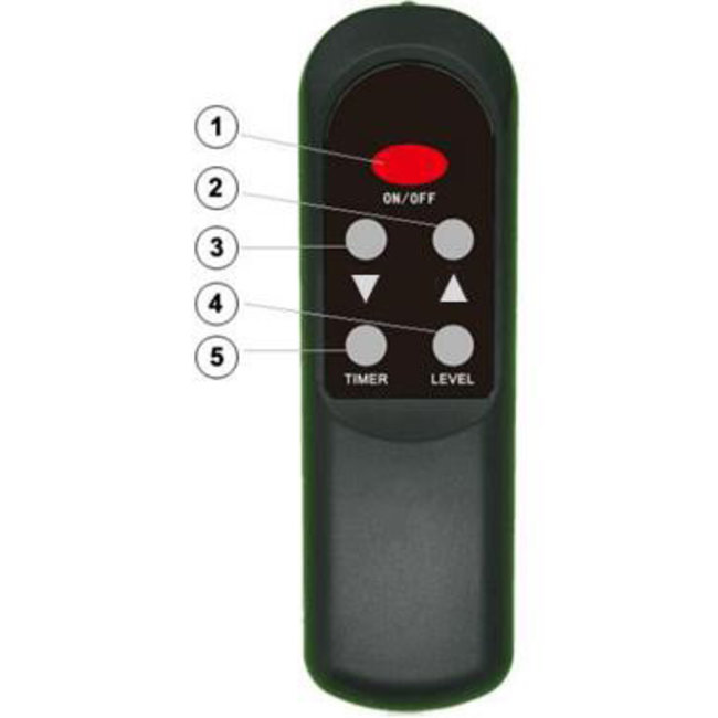 Herschel Summit 2600 Zwart - De grote ruimte verwarmer