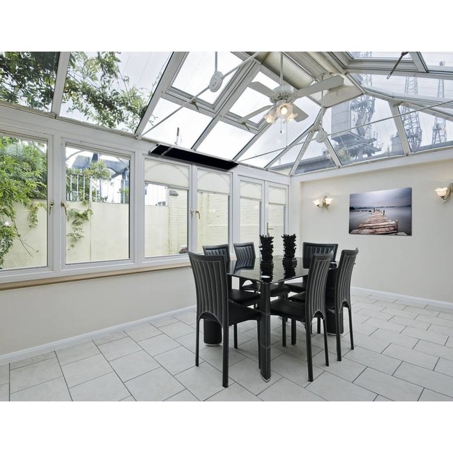 Herschel Summit 2600 Zwart - De grote ruimte verwarmer