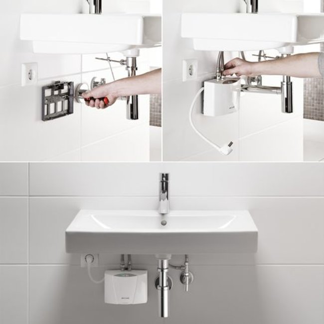 Clage Elektronisch geregelde kleine doorstromer 3,5 kW  met 3 temperatuurinstellingen