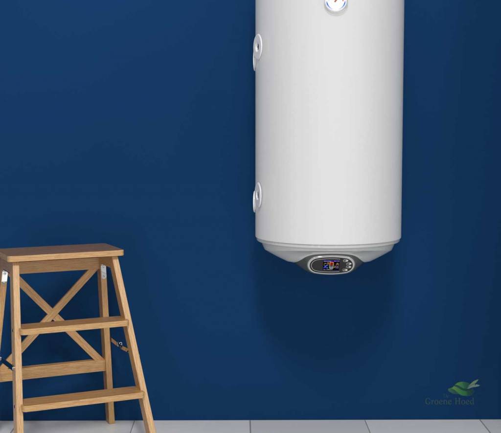 Elektrische boiler 80L met warmtewisselaar en digitale bediening