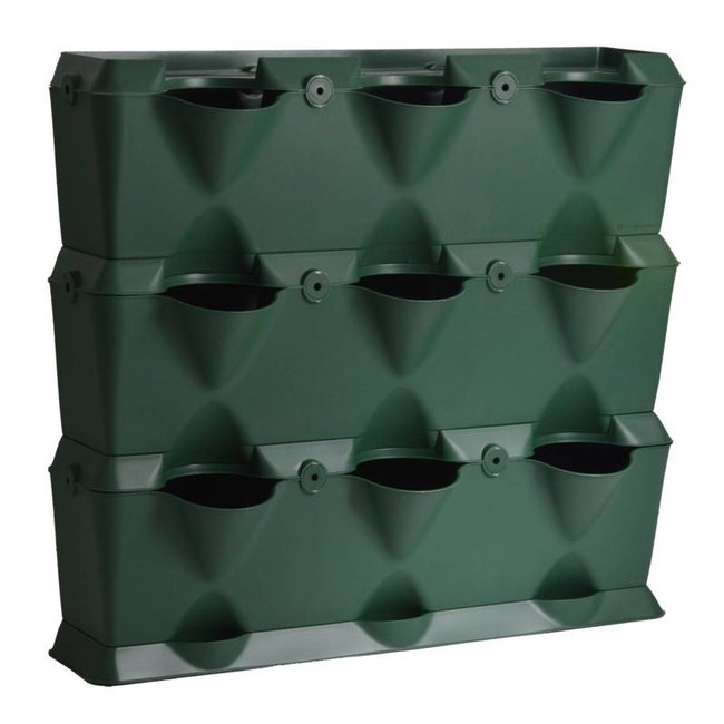Minigarden Vertical  Groene wandmodule 3-delige  starterset