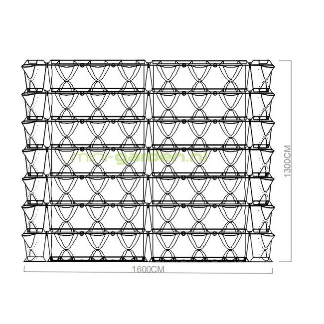 Minigarden Vertical en Corner 1.75m2 combinatie pakket